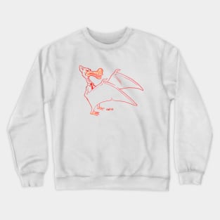 Office Pterodactyl Crewneck Sweatshirt